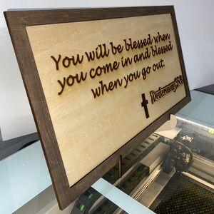 Custom Bible Verse Plaque